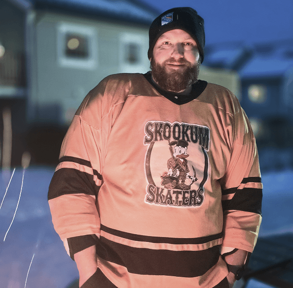 Hockey action